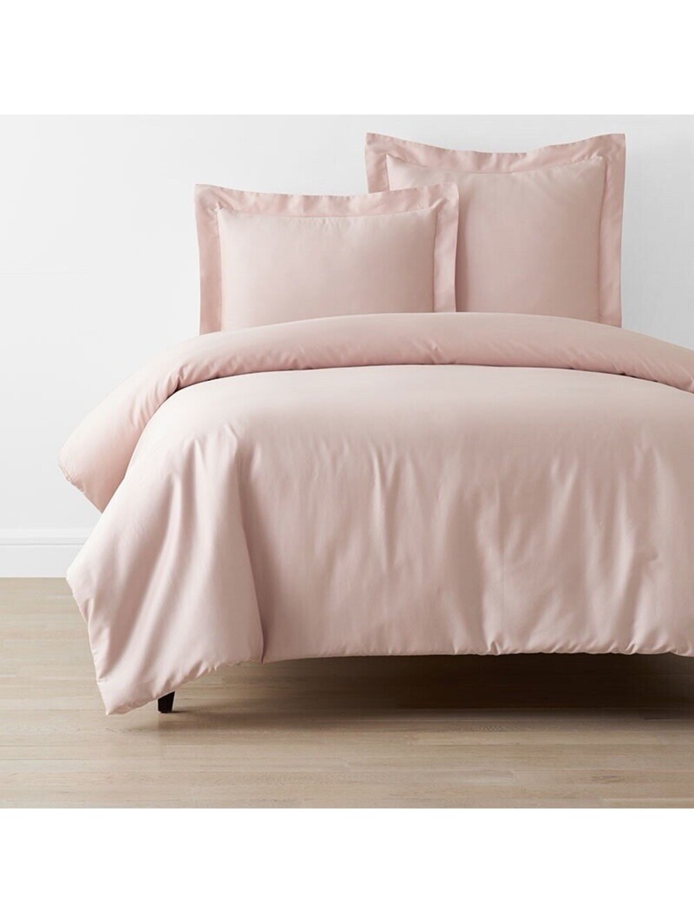 The Company Store Company Cotton Sateen Duvet Cover Blush King 100% Cotton